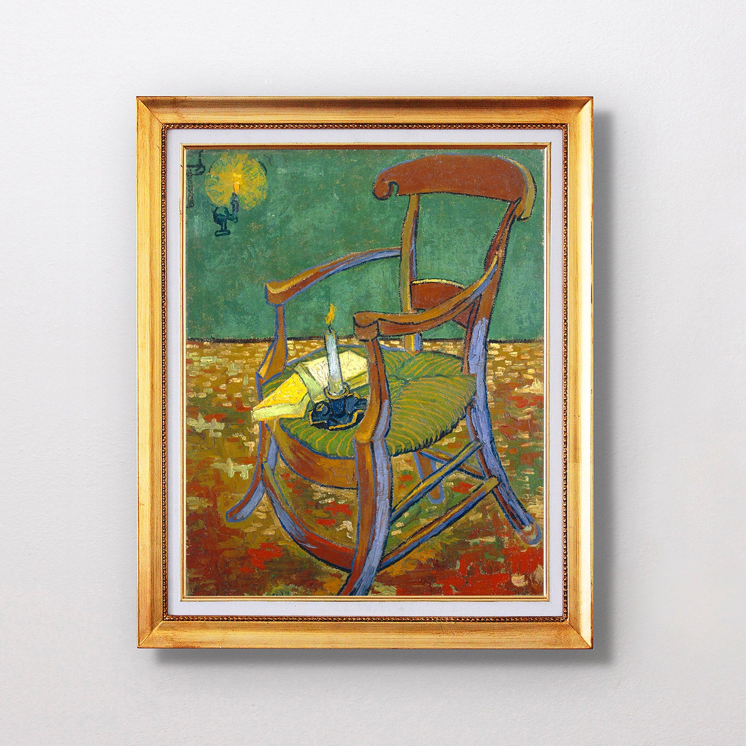 Vincent van Gogh Gauguin's chair Fine Art Glicée 1888