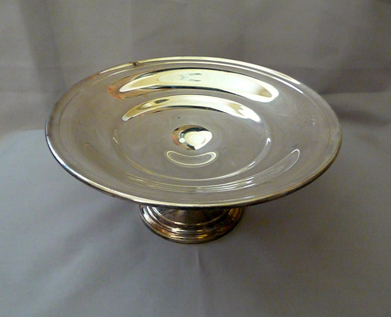 Vintage Silver Plated Pedestal Dish by Gorham Haute Juice