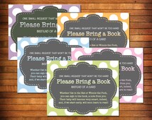 Unique bring a book cards related items | Etsy