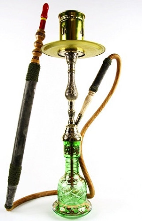 Turkish Totally Handmade Glass Hookah Shisha Hubble Bubble Narghile