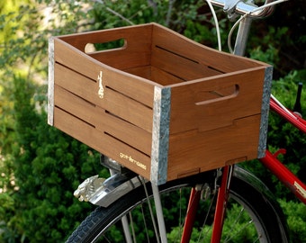 Items similar to Wooden Bicycle Box on Etsy