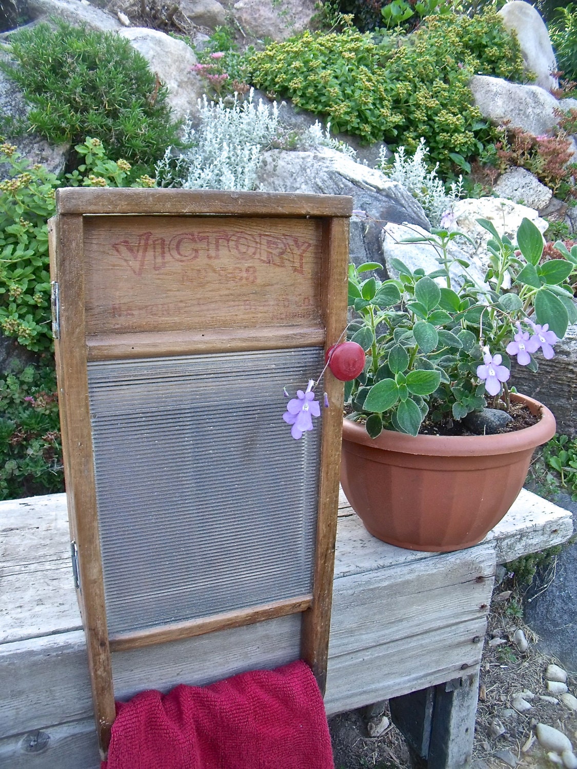 WASHBOARD GLaSS VICTORY by anTiQues2uniQues