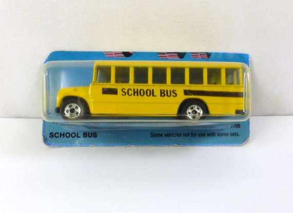 1988 Hot Wheels School Bus Mattel Hot Wheels Yellow School