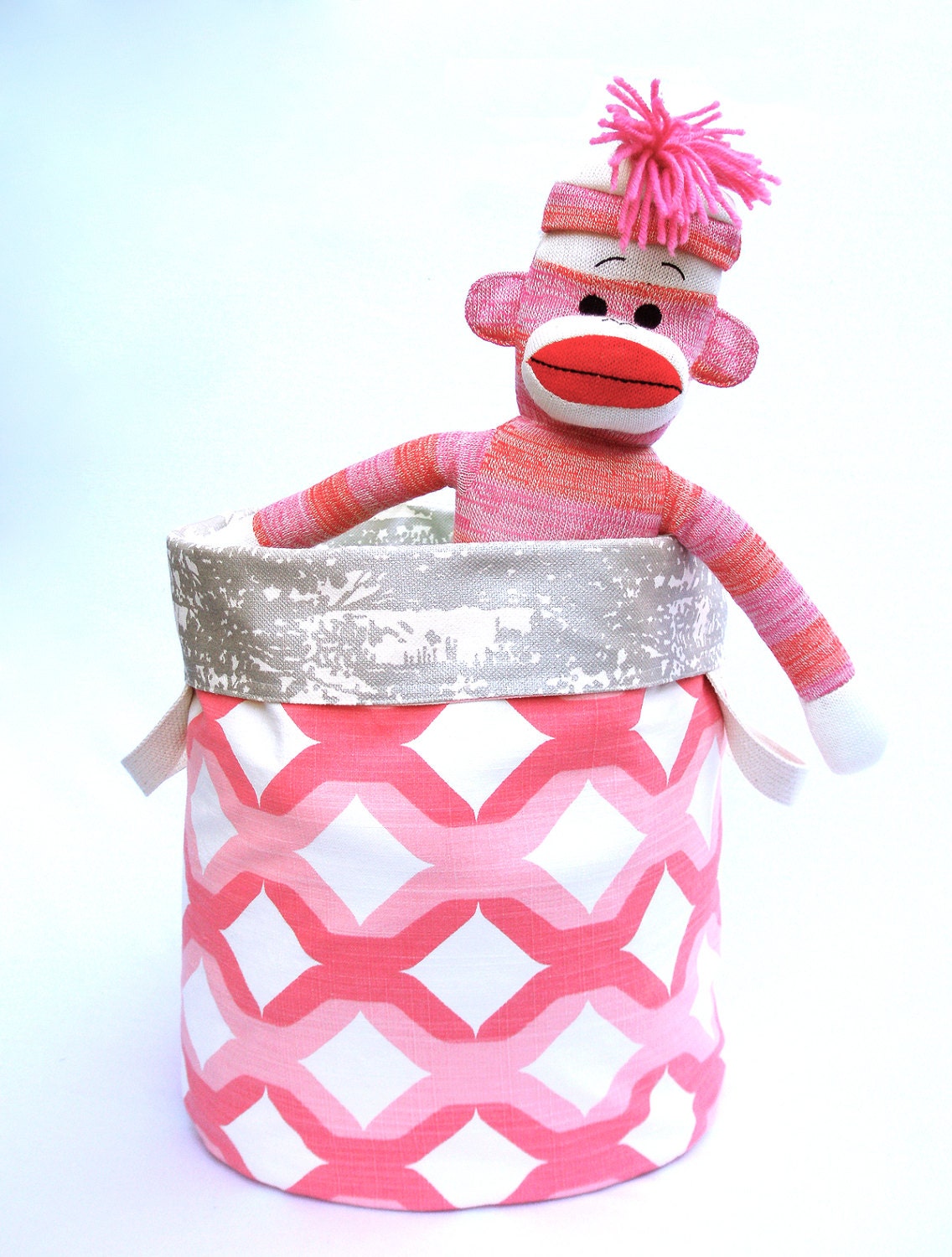large canvas toy bin