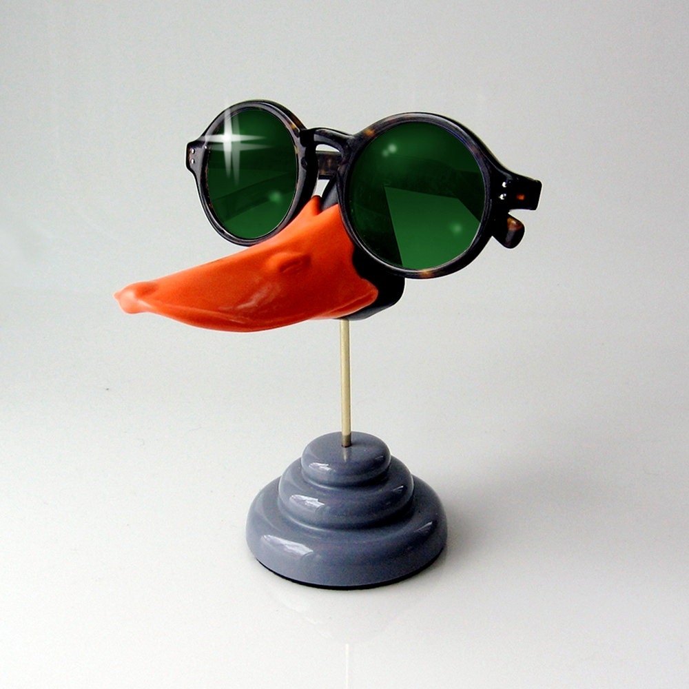 Duckbill eyeglass stand Funny sunglasses display Kids