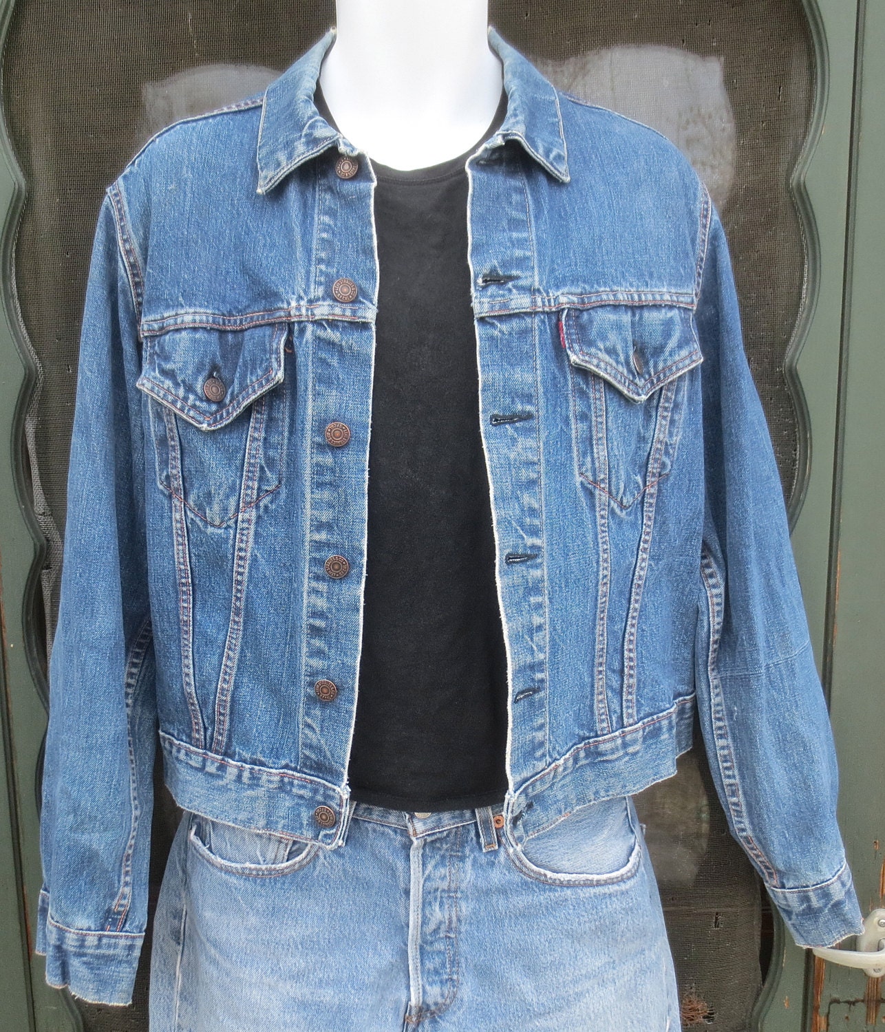 Vintage BIG E Levis Denim Jacket Levi Strauss Classic