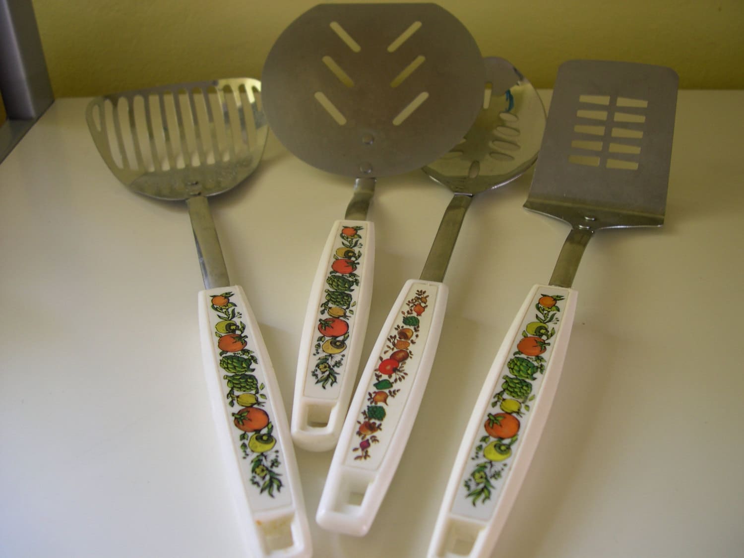 Vintage Set of Four Ecko Kitchen Utensils by FourCatsVintage