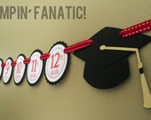 READY to SHIP Graduation Banner. Kindergarten thru 12th Grade photo hanging banner. Clips attached. Grad Party. Kdg 12th Il_170x135