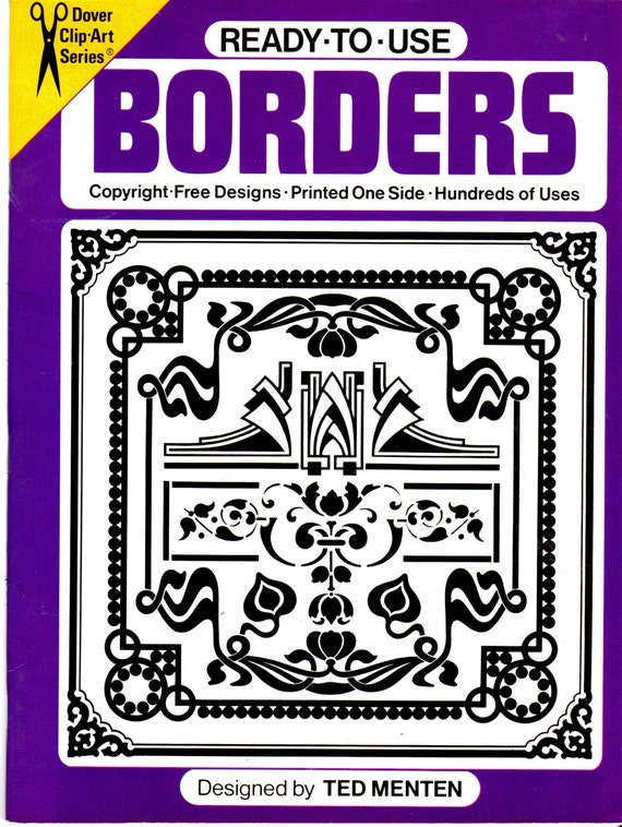 Ready to Use Borders The Dover Clip Art Series by scarlettess