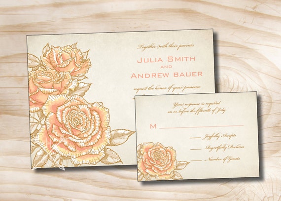 Cheap wedding invitations response cards