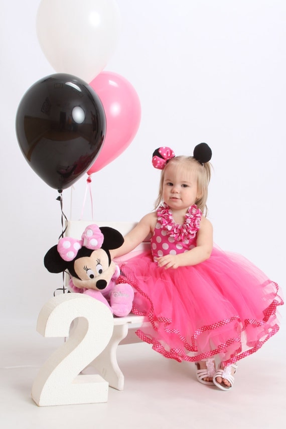 Minnie Mouse Birthday Outfit 1st 2nd first by SCbydesign on Etsy