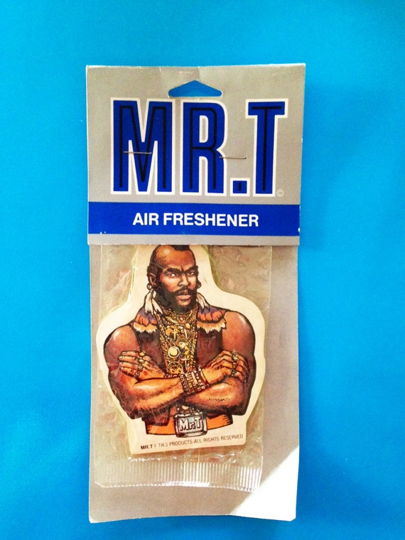 air mr t freshener Air Car RARE T Funny Freshener Vintage MR. 1980'S