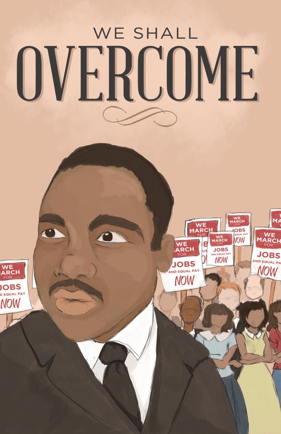 Items similar to Martin Luther King Jr. Poster on Etsy