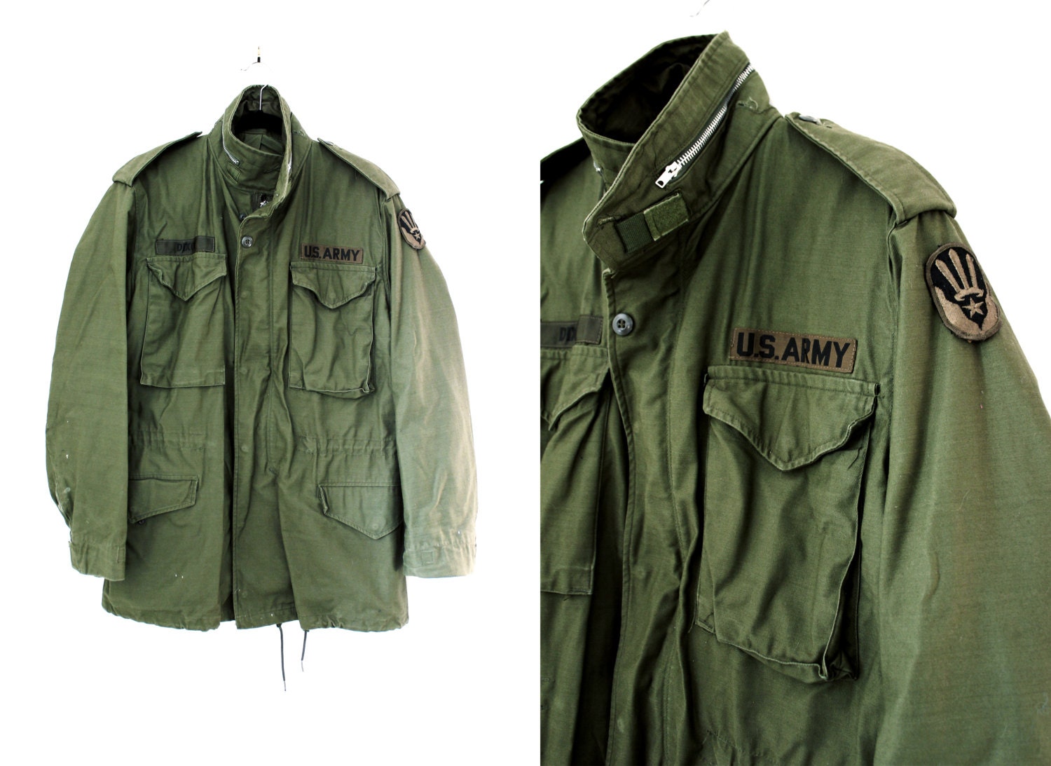 Vintage Mens Green Army Jacket US Army Jacket Military   Il Fullxfull.543734280 Kiqh 