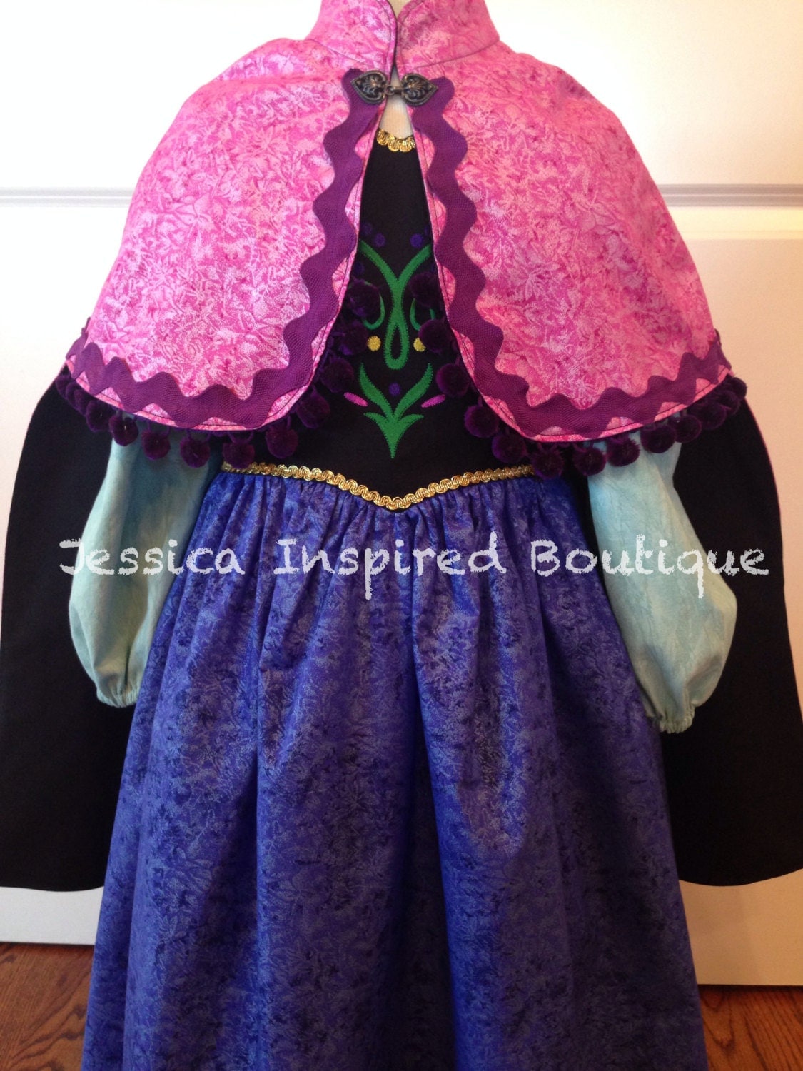 Frozen Inspired Princess Anna Cape Anna Cape