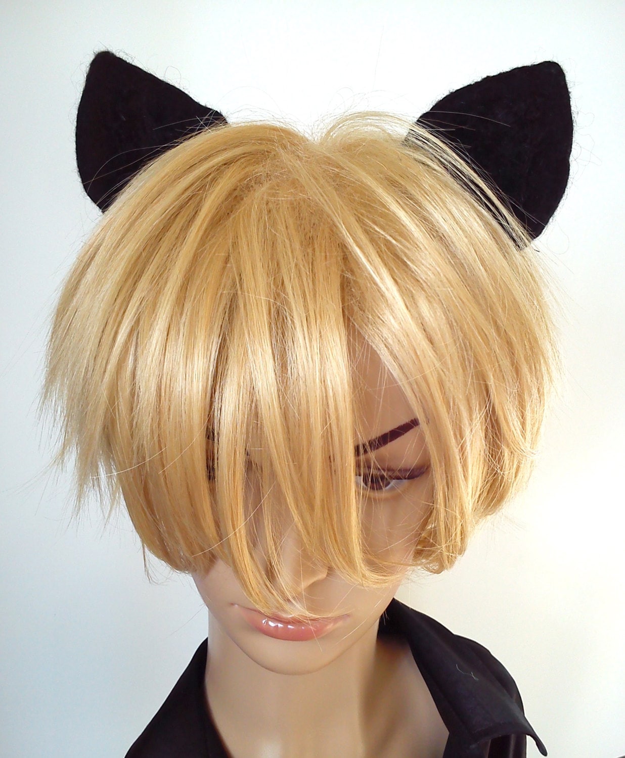 Black Cat Costume Hair Accessories Cat Ear Hair Clips for