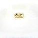 Gold Stud Earrings / Gold Flower Earrings/ Tiny Gold Earrings/ Gold Zirconia Flower Earrings - Straight To The Point