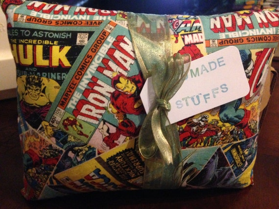 Marvel Comic /The Avengers Throw Pillow