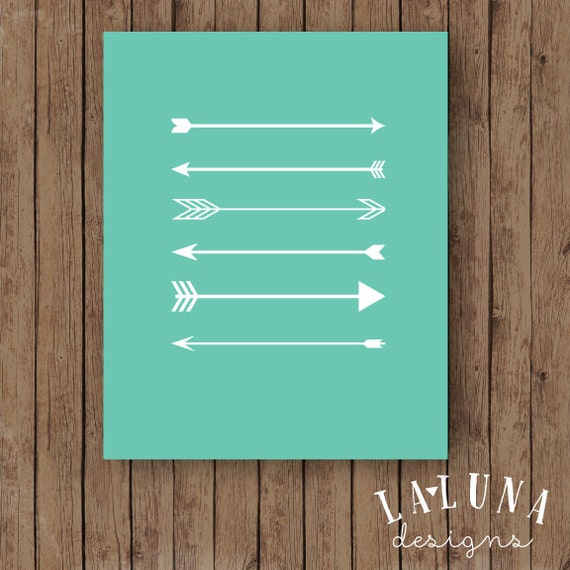 Arrow Print, Arrow Wall Art, Arrows Nursery Art, Arrow Art, Arrow Decor, Nursery Decor