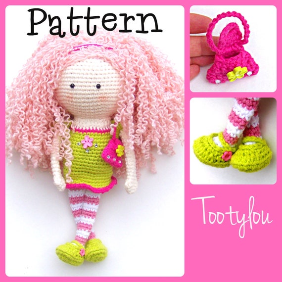 pattern doll purse for with crochet Bags All & Purses