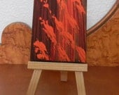 Mini Acrylic Painting, Orange Blossom
