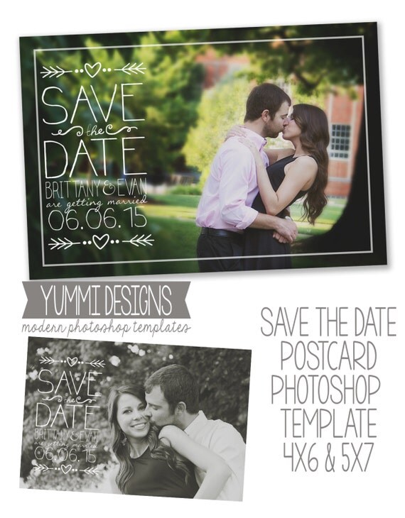 Download INSTANT DOWNLOAD save the date postcard by ...