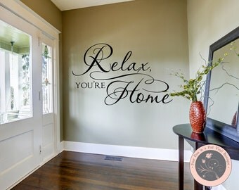 Home Decor Home Wall Decoration Home Wall Decal Wall Decal Vinyl Wall Decals Living Room Decor Wall Stickers Welcome Entryway