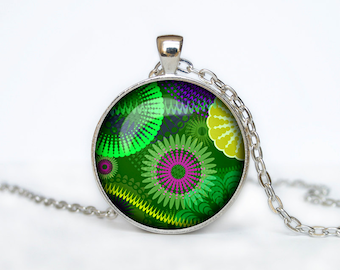 Abstract necklace Abstract pendant abstract jewelry