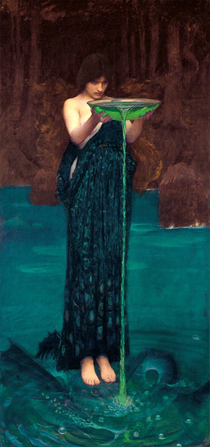 John William Waterhouse Circe Invidiosa 1892