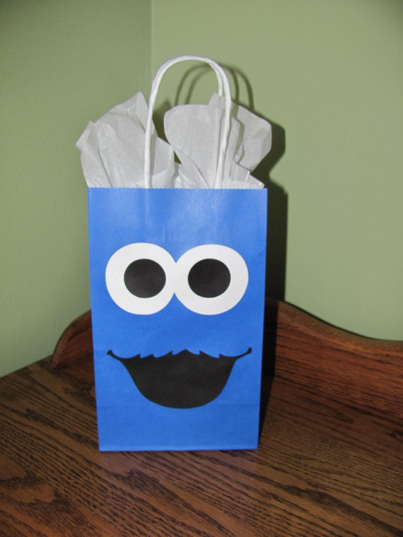 cookie-monster-inspired-party-favor-gift-bag-set-of-6