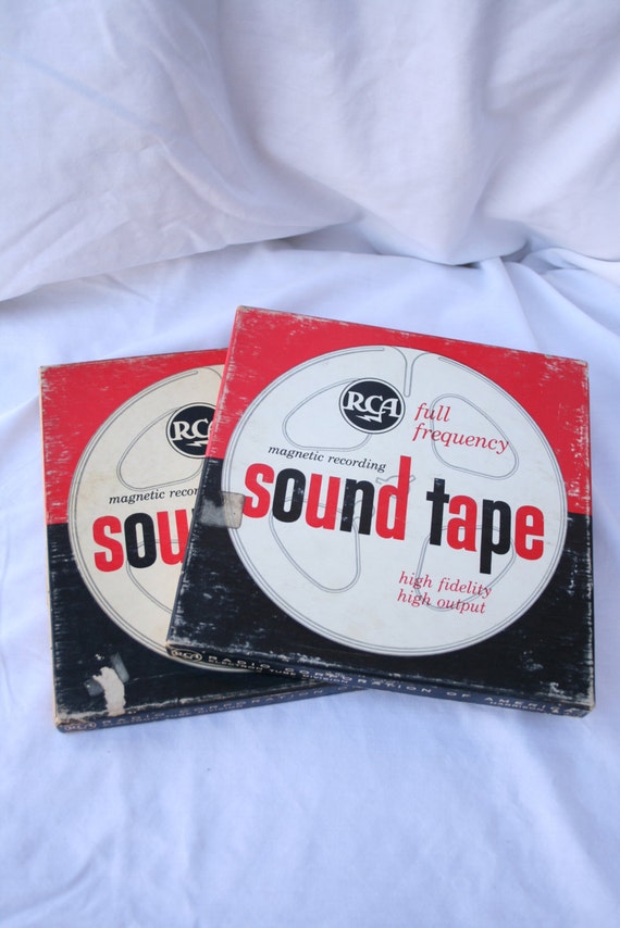 Vintage Recording Tape RCA Full Frequency by LucidLuci