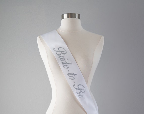 Bride to Be Sash Bridal Sash Wedding Sash Bride Sash