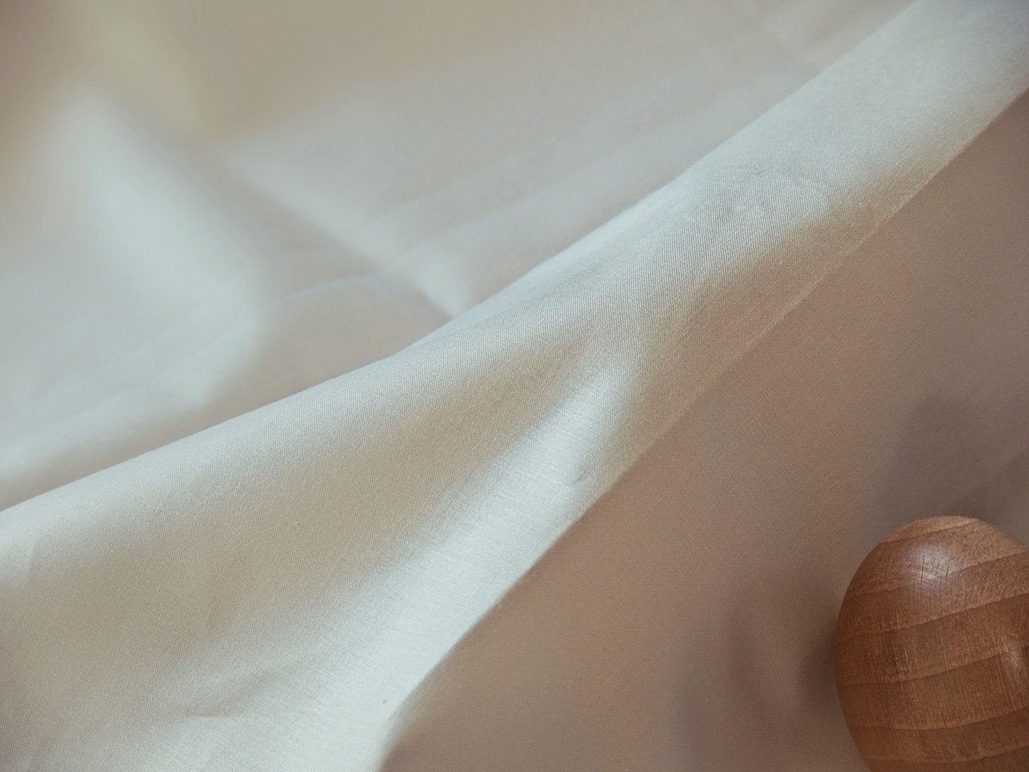 Organic Cotton Percale fabric White lining fabric GOTS