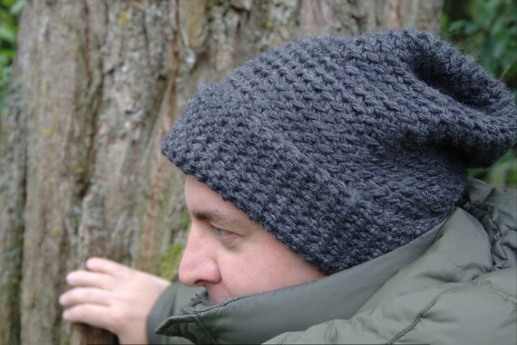 Mens peak Pattern  Crochet  pattern Beanie  Alternative  Hat hat  beanie Winter with Crochet crochet Pattern