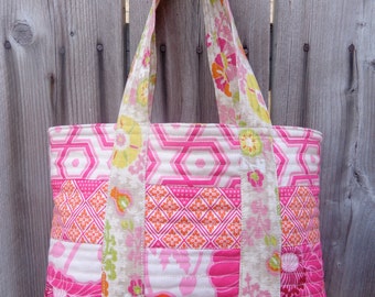 Popular items for quilted tote bag on Etsy