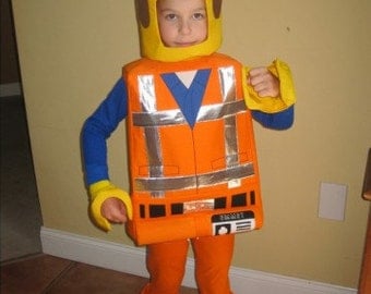 Lego Emmet inspired costume .