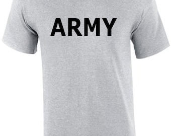 Popular items for army t shirts on Etsy