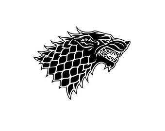 House Stark Sigil Wall/Laptop Decal - Game of Thrones