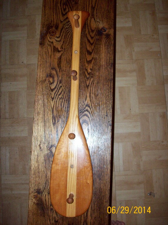 Items similar to Canoe paddle coat rack on Etsy