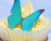 3D Edible XLARGE Butterflies - Assorted Colours and Styles - Cake & Biscuit Designs - Wedding Decoration - Wafer Rice Paper Cupcake Toppers