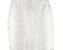 Popular items for lace pencil skirt on Etsy