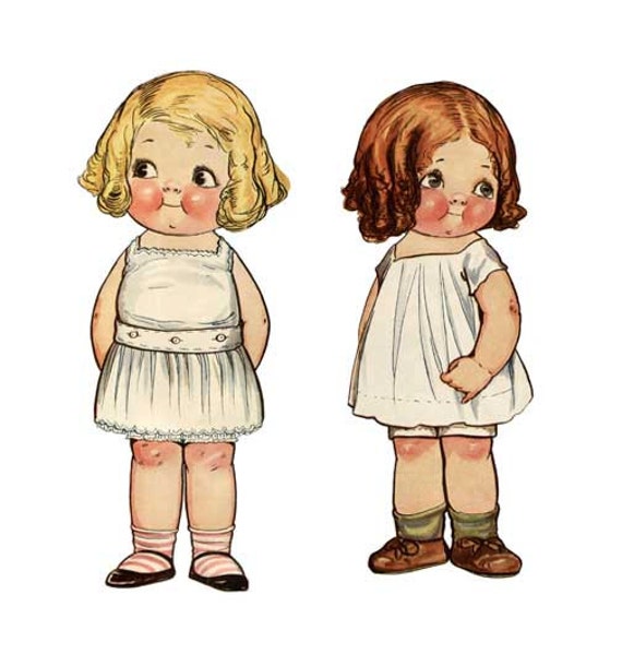 vintage doll clipart - photo #5