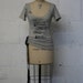 SALE / Women's T-Shirts / Women's Tops / Women's Edgy T-Shirts / Artist's T-Shirts / Text / Gray T-Shirts / Women's Blouse