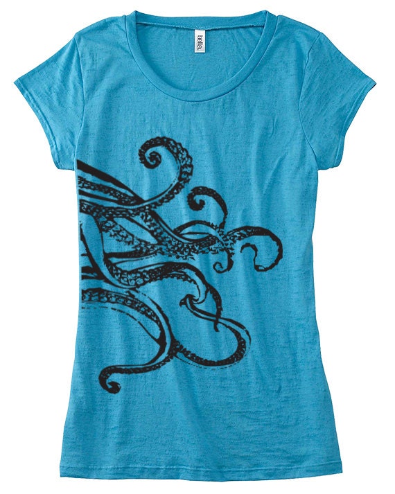 octopus womens shirt