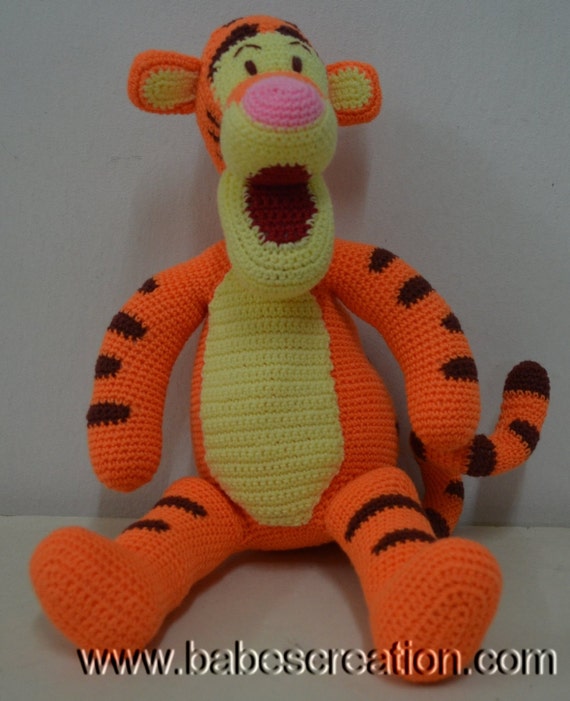 Items similar to 40% SALE Tigger Amigurumi Pattern: INSTANT DOWNLOAD on ...