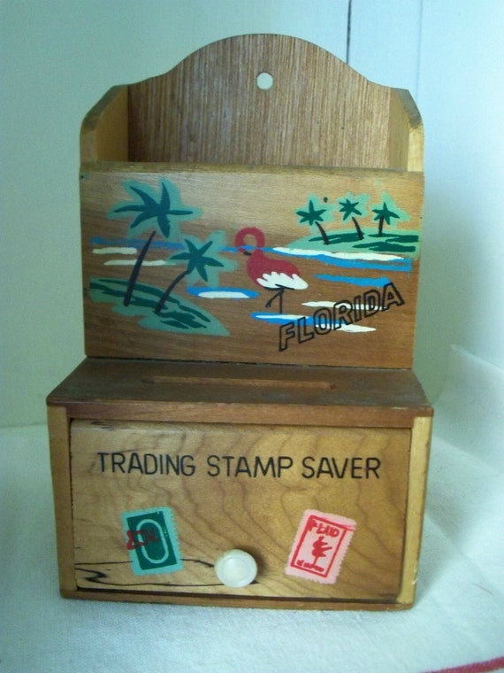 Vintage Trading Stamps Saver Florida Souvenir 1950s