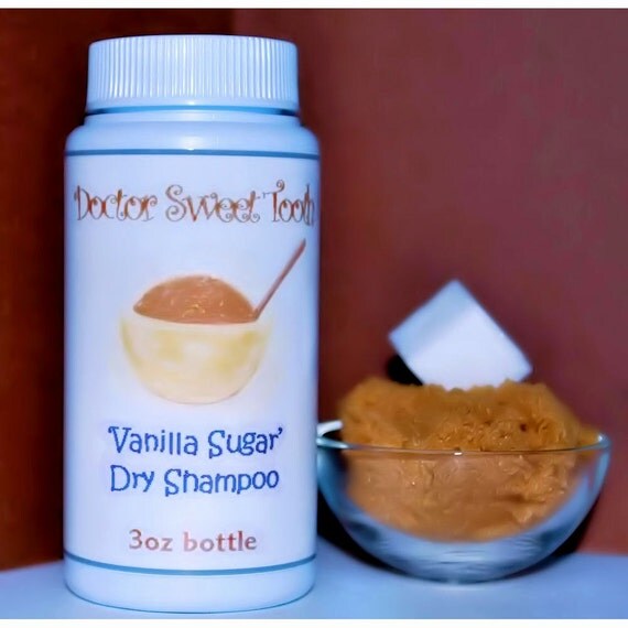 Vanilla Sugar Dry Shampoo by doctorsweettooth on Etsy