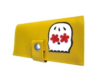 Muerto ) Pocketbook Slash Checkbook Holder