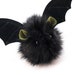white stuffed bat