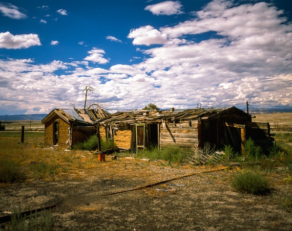 Abandoned Decor Utah Desert Photography Abandoned House